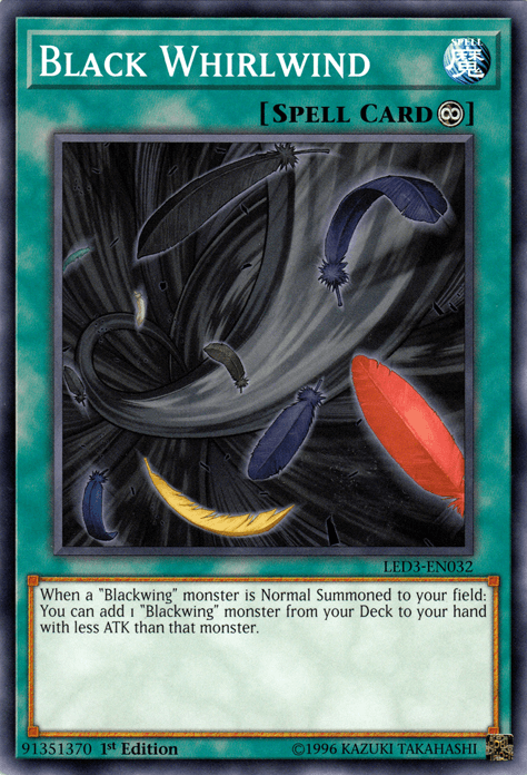 Black Whirlwind [LED3-EN032] Common - Josh's Cards