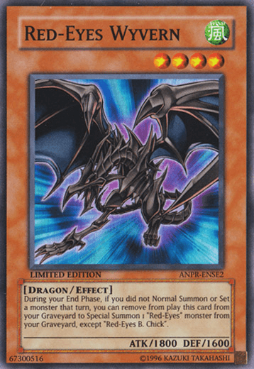 Red-Eyes Wyvern [ANPR-ENSE2] Super Rare - Josh's Cards