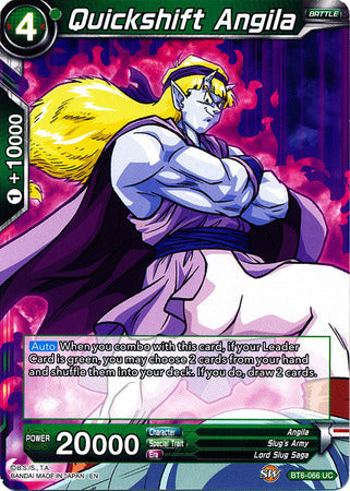 Quickshift Angila (BT6-066) [Destroyer Kings] Parallel Foil