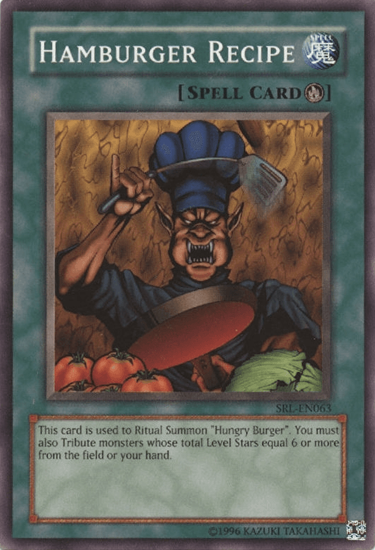 Hamburger Recipe [SRL-063] Common - Josh's Cards