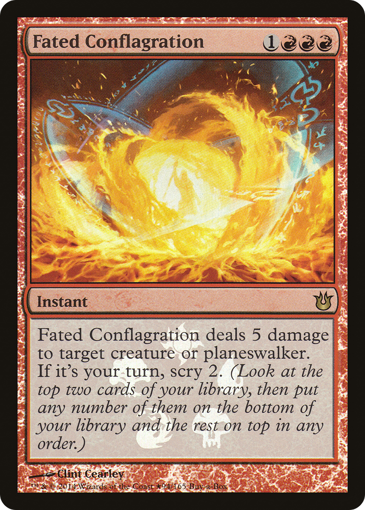 Fated Conflagration (BABP-94★) - Born of the Gods Promos Foil