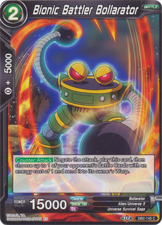 Bionic Battler Bollarator (DB2-145) [Divine Multiverse] Parallel Foil