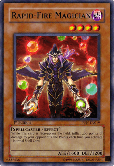 Rapid-Fire Magician [EEN-EN019] Rare - Josh's Cards