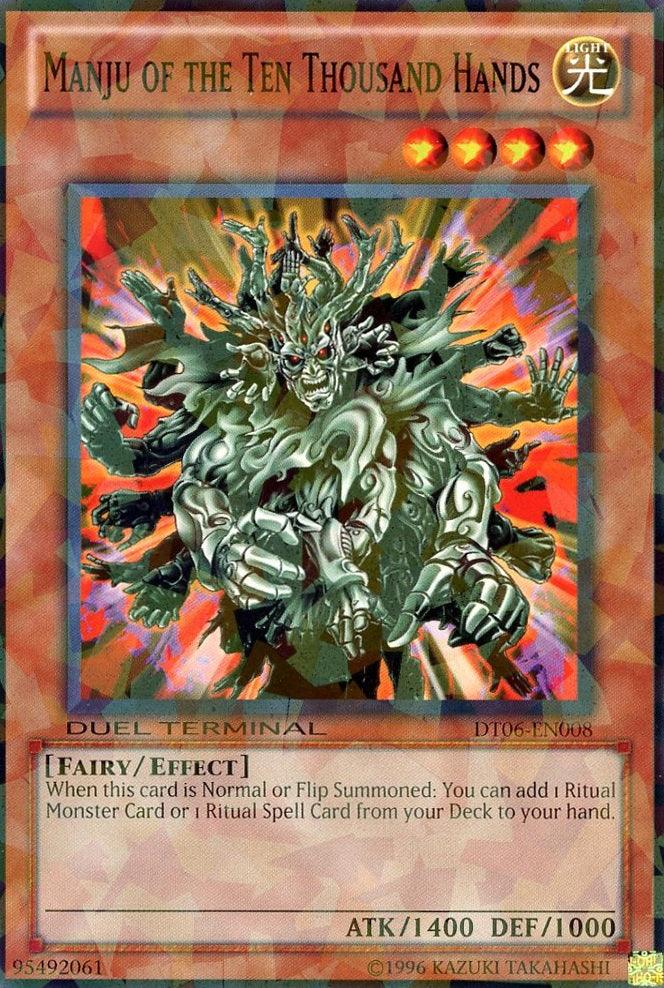 Manju of the Ten Thousand Hands [DT06-EN008] Common - Josh's Cards