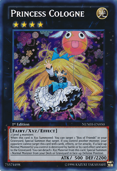 Princess Cologne [NUMH-EN050] Secret Rare - Josh's Cards