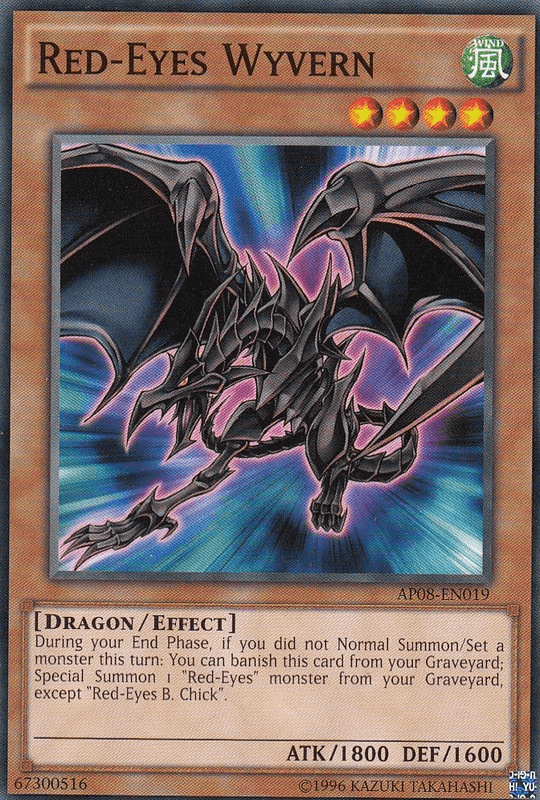 Red-Eyes Wyvern [AP08-EN019] Common - Josh's Cards