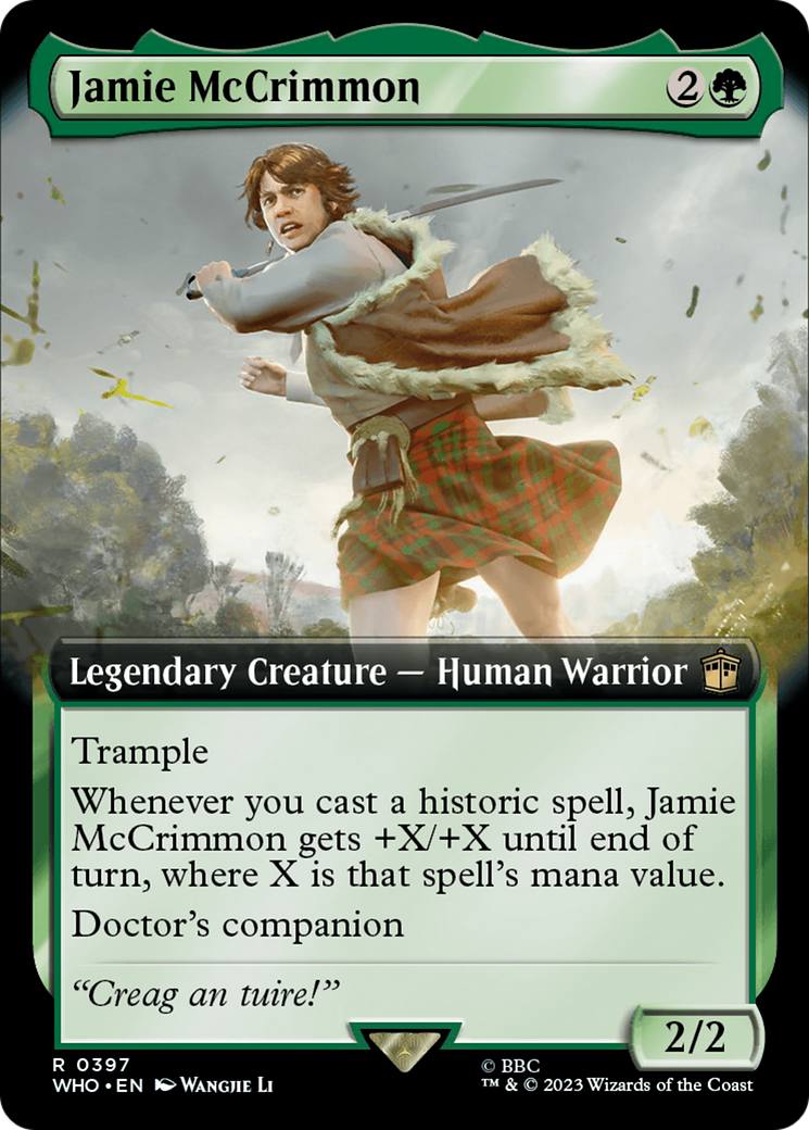 Jamie McCrimmon (WHO-397) - Doctor Who: (Extended Art)