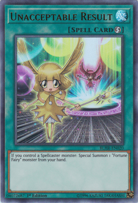 Unacceptable Result [BLHR-EN020] Ultra Rare - Josh's Cards