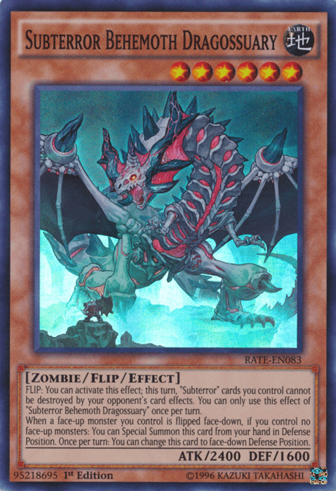 Subterror Behemoth Dragossuary [RATE-EN083] Super Rare - Josh's Cards