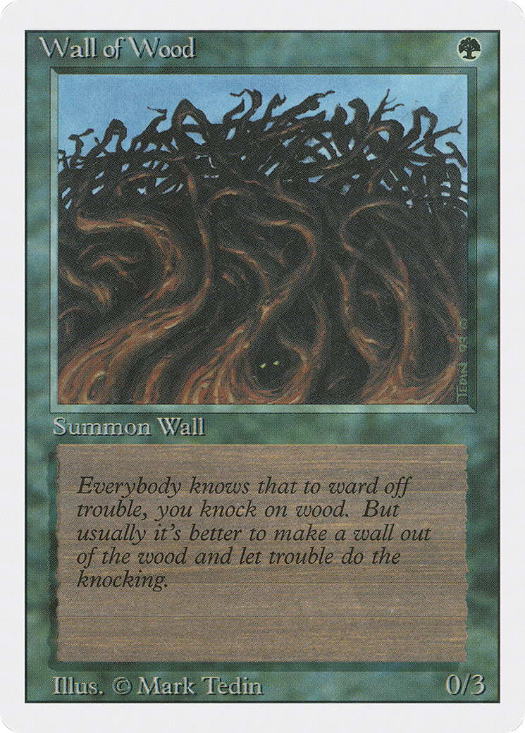 Wall of Wood (3ED-226) - Revised Edition