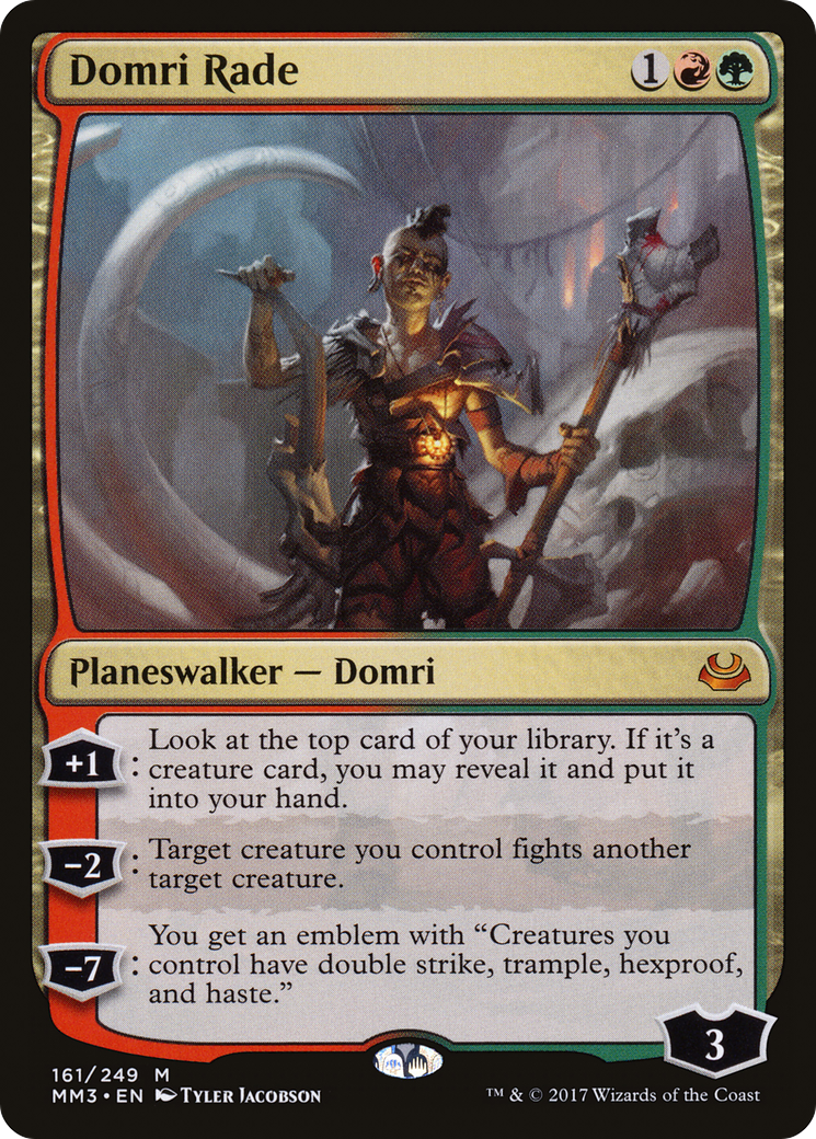Domri Rade (MM3-161) - Modern Masters 2017 Foil
