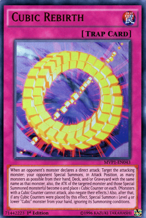 Cubic Rebirth [MVP1-EN043] Ultra Rare - Josh's Cards