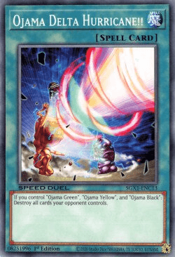 Ojama Delta Hurricane! [SGX1-ENC13] Common - Josh's Cards