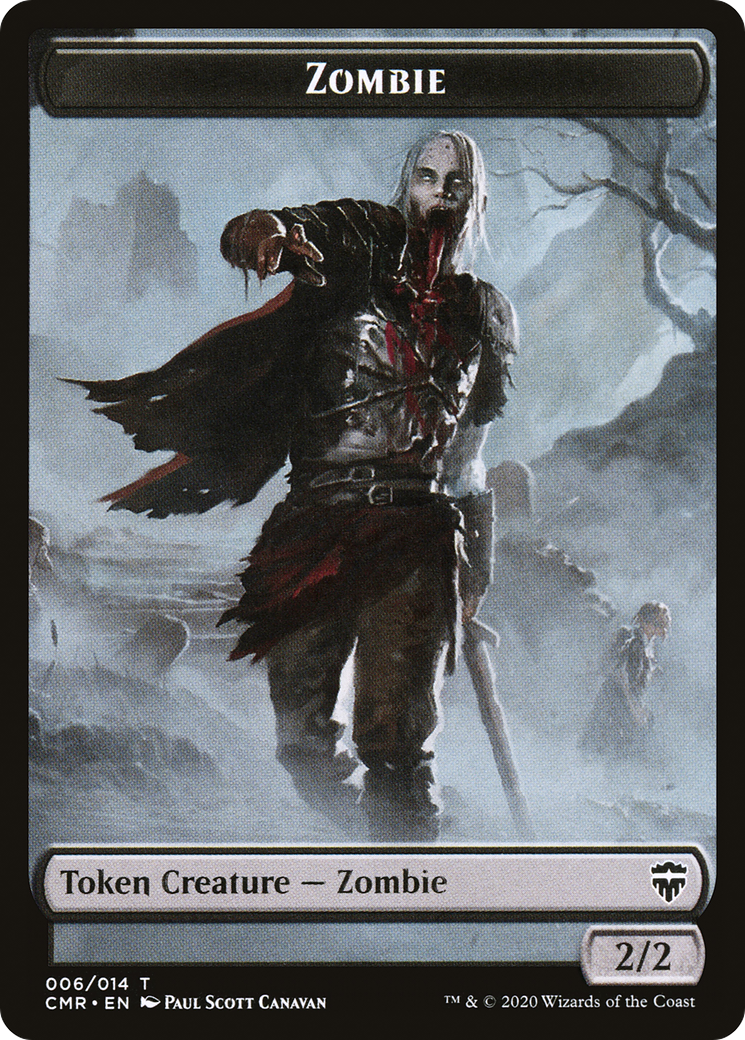 Zombie (CMR-006) - Commander Legends Tokens