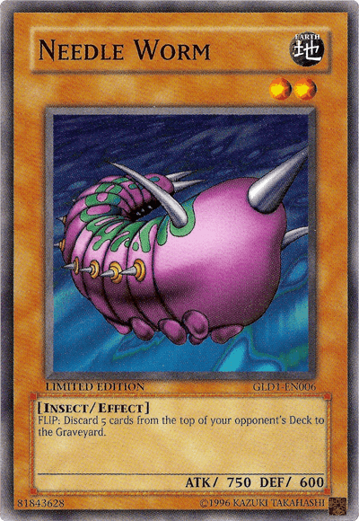 Needle Worm [GLD1-EN006] Common - Josh's Cards