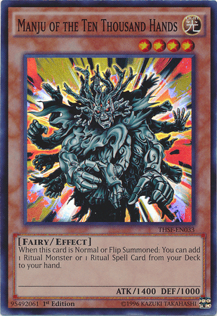 Manju of the Ten Thousand Hands [THSF-EN033] Super Rare - Josh's Cards