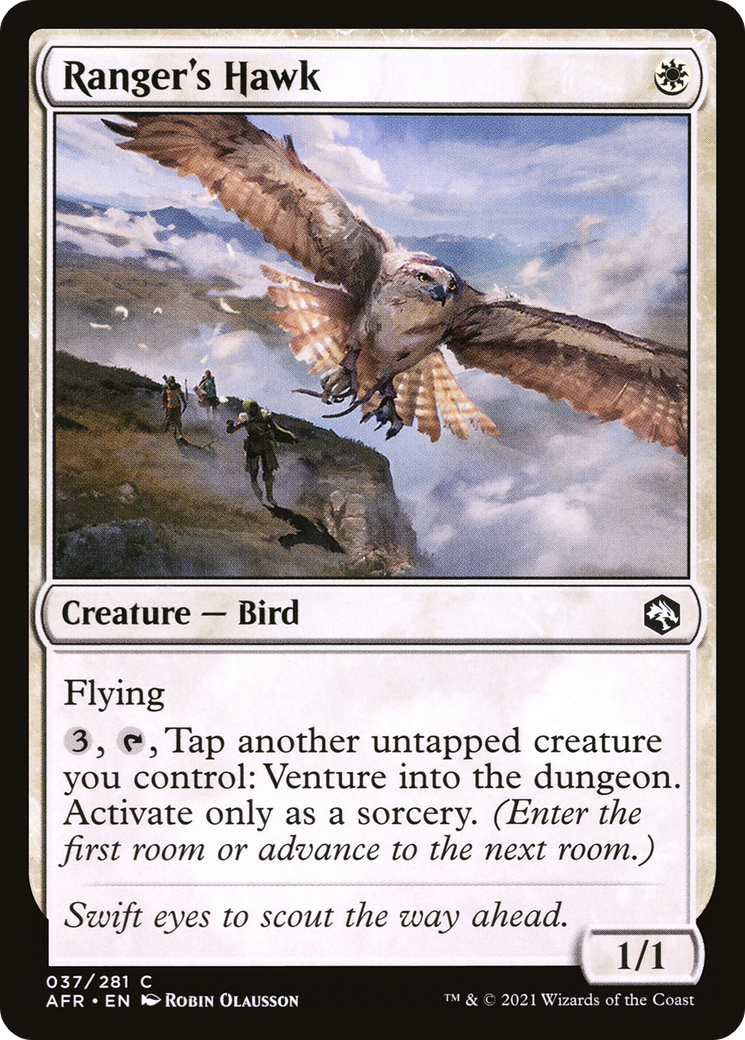 Ranger's Hawk (AFR-037) - Adventures in the Forgotten Realms