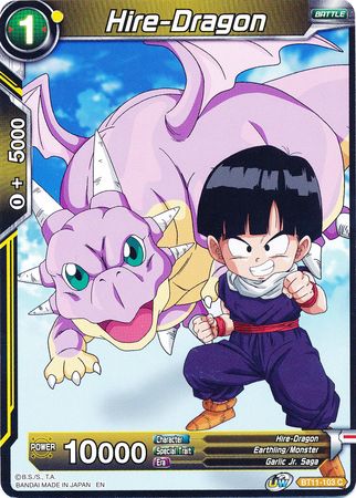 Hire-Dragon (BT11-103) [Vermilion Bloodline] Parallel Foil