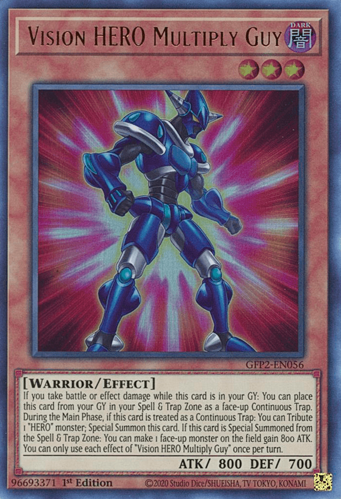 Vision HERO Multiply Guy [GFP2-EN056] Ultra Rare - Josh's Cards