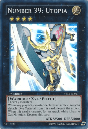 Number 39: Utopia [YS13-EN041] Super Rare - Josh's Cards
