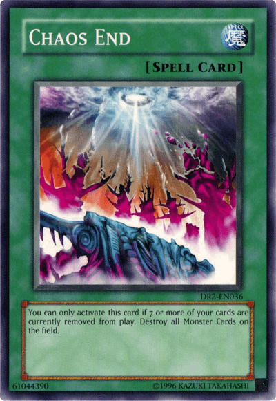 Chaos End [DR2-EN036] Common - Josh's Cards