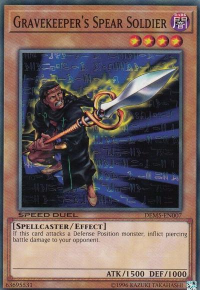 Gravekeeper's Spear Soldier [DEM5-EN007] Common - Josh's Cards