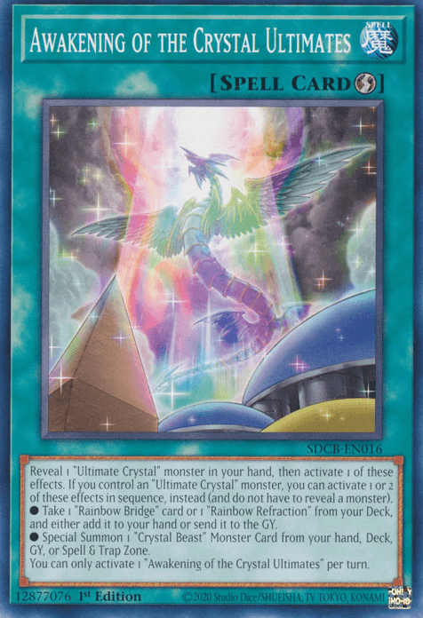 Awakening of the Crystal Ultimates [SDCB-EN016] Common - Josh's Cards