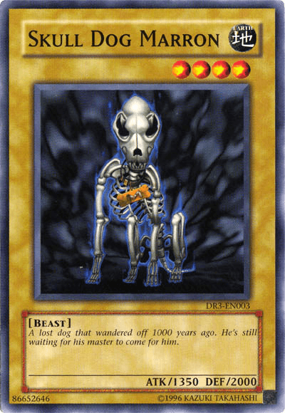 Skull Dog Marron [DR3-EN003] Common - Josh's Cards