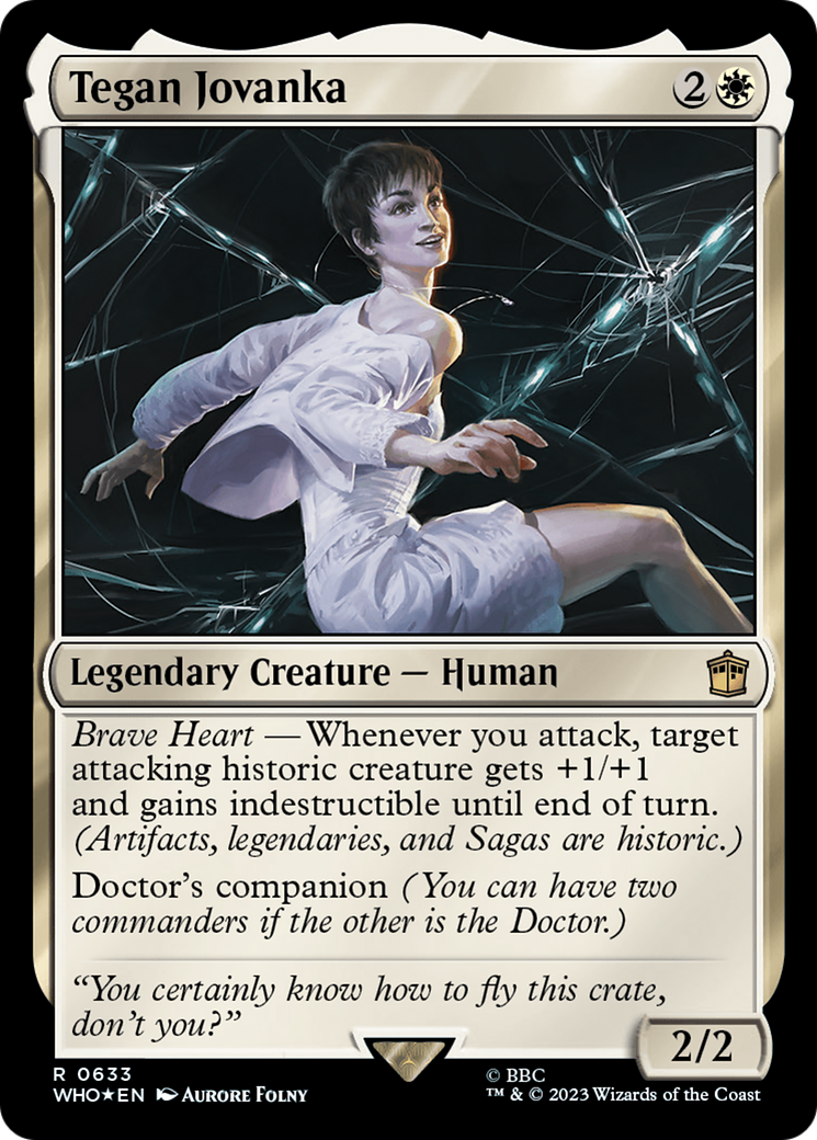 Tegan Jovanka (WHO-633) - Doctor Who Foil