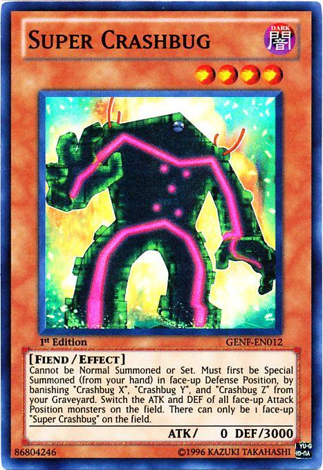Super Crashbug [GENF-EN012] Super Rare - Josh's Cards