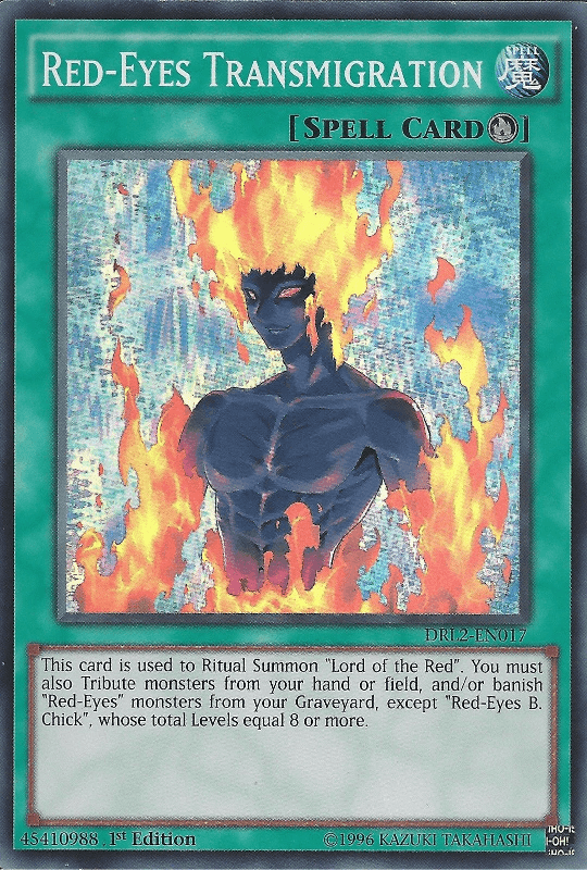 Red-Eyes Transmigration [DRL2-EN017] Super Rare - Josh's Cards