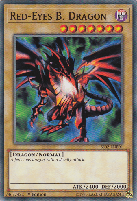 Red-Eyes B. Dragon [SS02-ENB01] Common - Josh's Cards