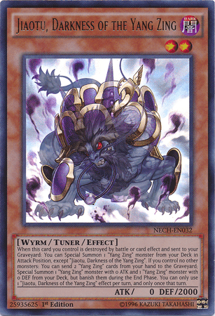 Jiaotu, Darkness of the Yang Zing [NECH-EN032] Ultra Rare - Josh's Cards