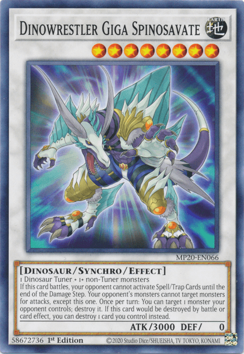 Dinowrestler Giga Spinosavate [MP20-EN066] Common - Josh's Cards