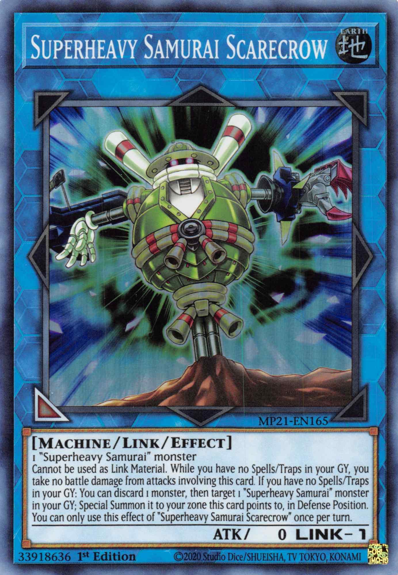 Superheavy Samurai Scarecrow [MP21-EN165] Super Rare - Josh's Cards