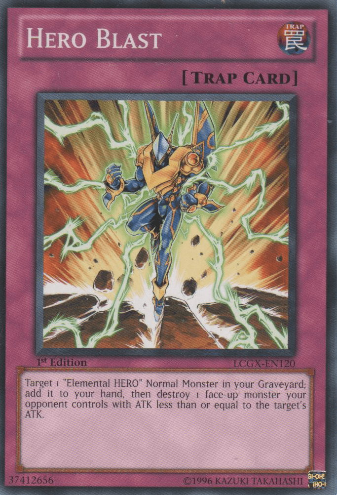 Hero Blast [LCGX-EN120] Common - Josh's Cards