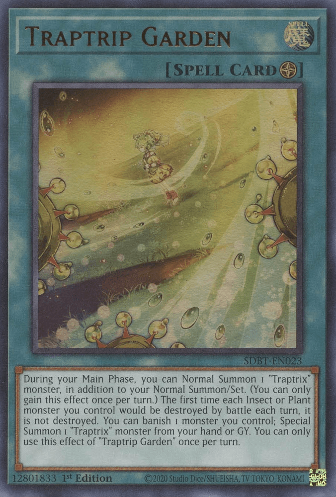 Traptrip Garden [SDBT-EN023] Ultra Rare - Josh's Cards