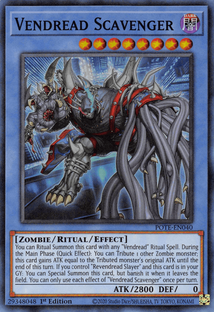 Vendread Scavenger [POTE-EN040] Super Rare - Josh's Cards