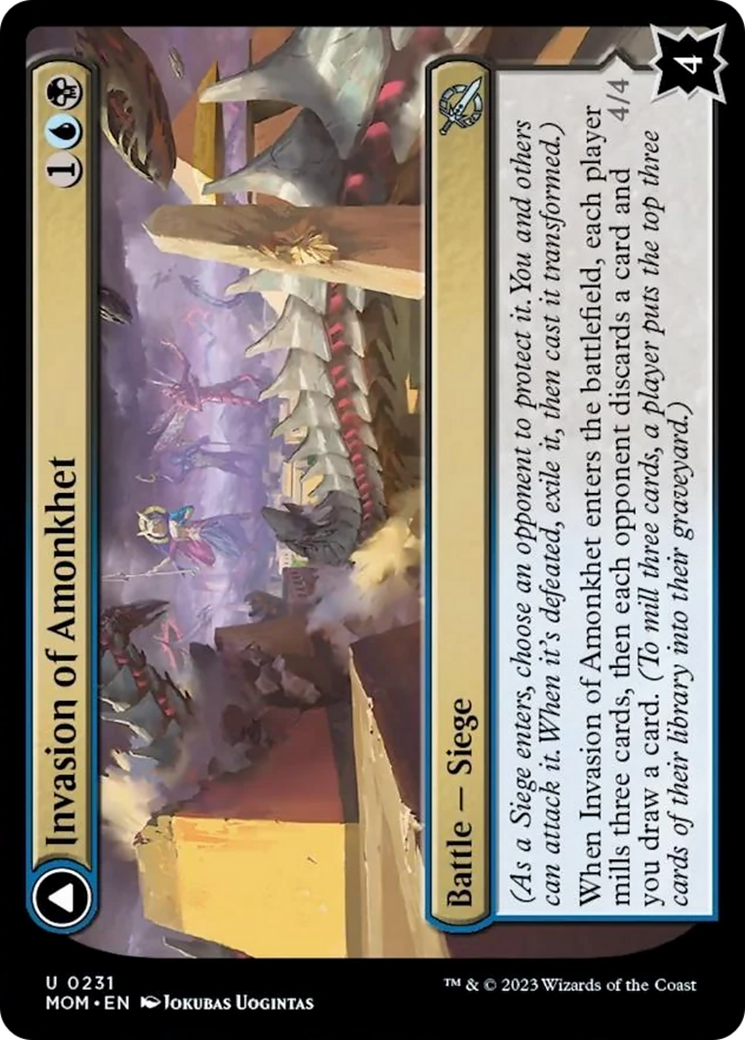 Invasion of Amonkhet // Lazotep Convert (MOM-231) - March of the Machine Foil