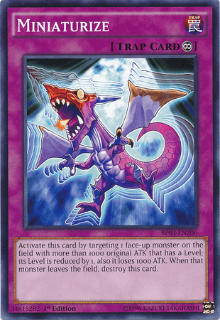 Miniaturize [BP03-EN206] Common - Josh's Cards