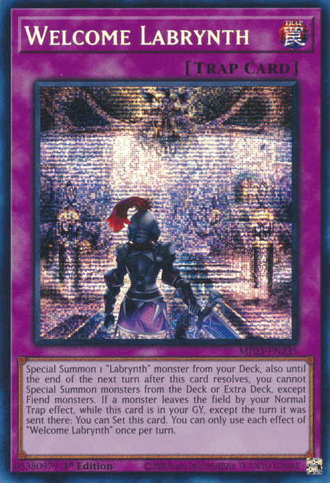 Welcome Labrynth [MP23-EN235] Prismatic Secret Rare - Josh's Cards