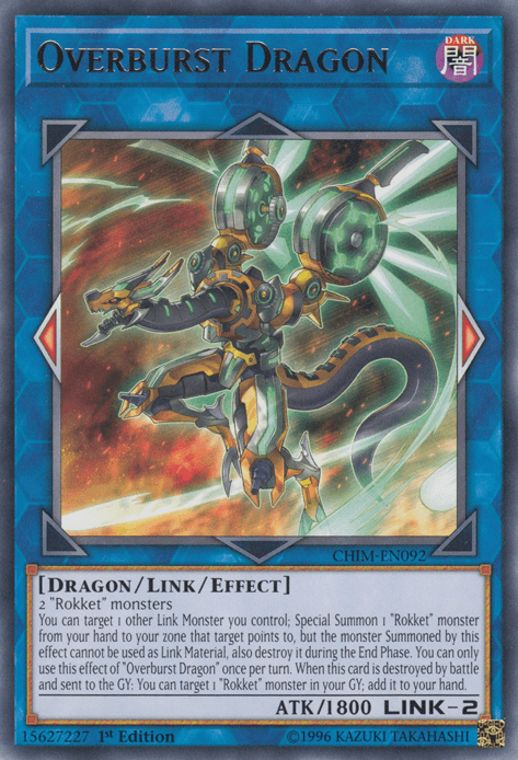 Overburst Dragon [CHIM-EN092] Rare - Josh's Cards