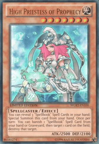 High Priestess of Prophecy [WGRT-EN100] Ultra Rare - Josh's Cards