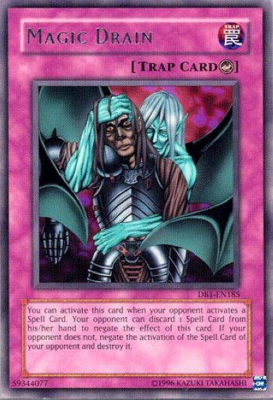 Magic Drain [DB1-EN185] Rare - Josh's Cards