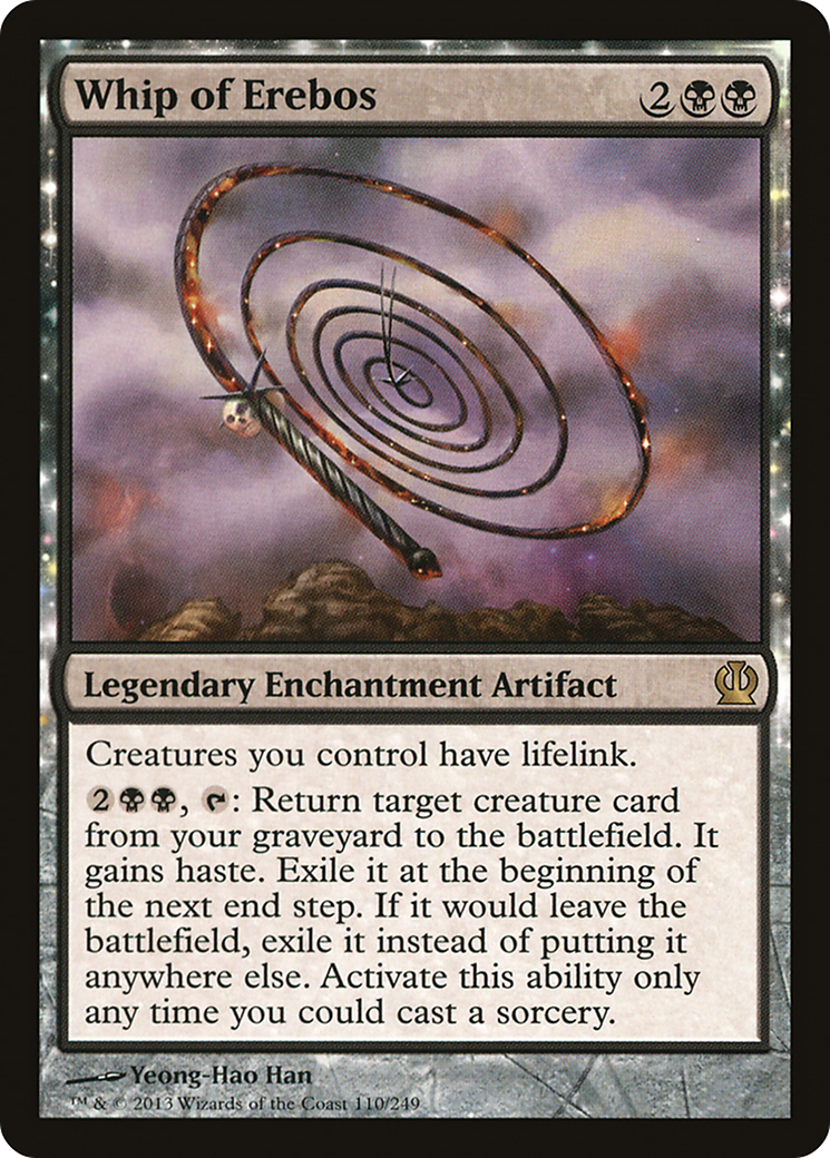 Whip of Erebos (THS-110) - Theros: (enchantment) Foil