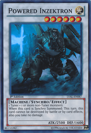 Powered Inzektron [LVAL-EN087] Super Rare - Josh's Cards