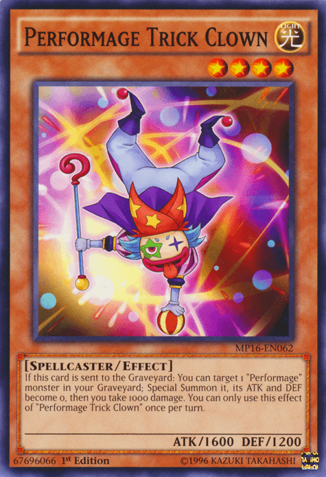 Performage Trick Clown [MP16-EN062] Common - Josh's Cards