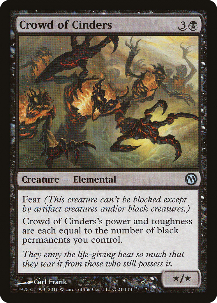 Crowd of Cinders (DPA-021) - Duels of the Planeswalkers