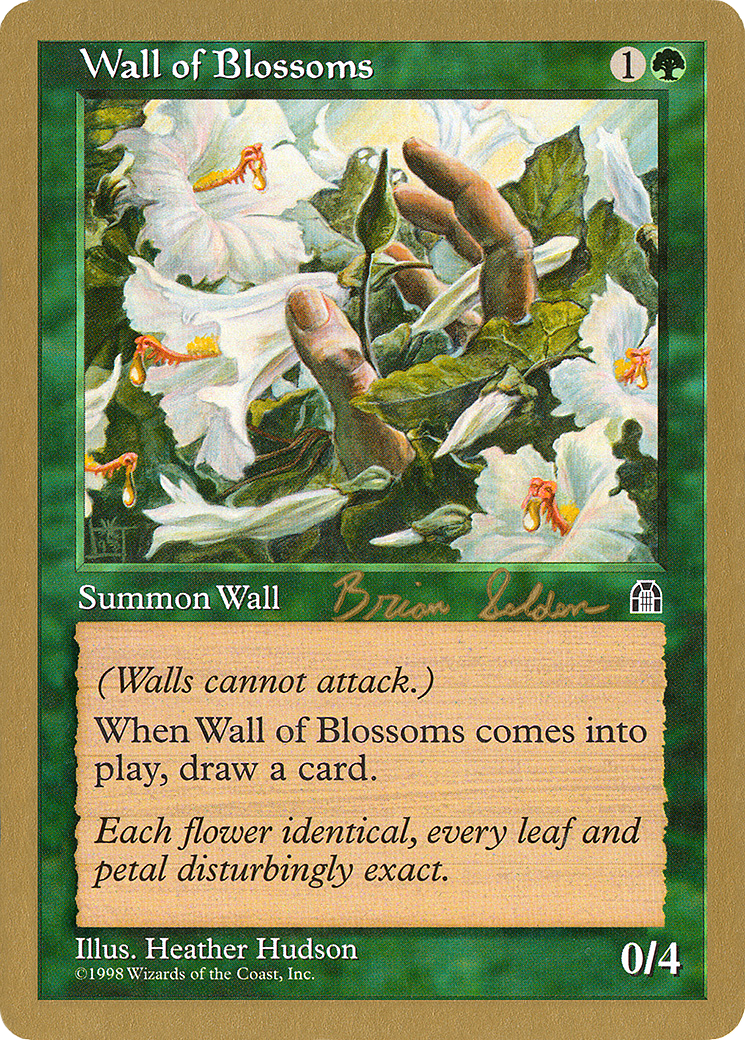 Wall of Blossoms (WCD-BS125) - World Championship Decks 1998