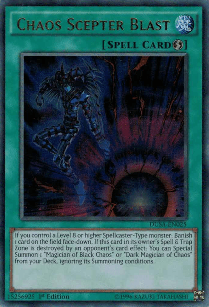 Chaos Scepter Blast [DUSA-EN025] Ultra Rare - Josh's Cards
